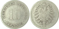 d  00473G~4.0 10 Pfennig  1873G s J 004