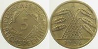  1.5 5 Pf   31636A~1.5 5 Pfennig  1936A vz/st J 316 6,00 EUR Differenzbesteuert nach §25a UstG zzgl. Versand