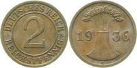 d 2.0 2 Pf 31436E~2.0 2 Pfennig 1936E vz J 314