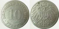 d  01392G~3.5 10 Pfennig  1892G s/ss J 013