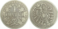     00976H~3.5a 1 Mark  1876H s/ss Stempeldrehung J 009 18,00 EUR Differenzbesteuert nach §25a UstG zzgl. Versand