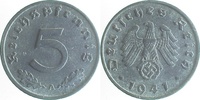 d 1.5 5 Pf 37041A~1.5 5 Pfennig  1941A vz/st J 370