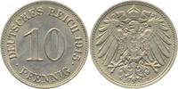 d 013n15E~1.8 10 Pfennig 1915E vz+ J 013