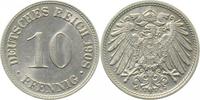     013n08D~1.2 10 Pfennig  1908D f.stgl. J 013 25,00 EUR Differenzbesteuert nach §25a UstG zzgl. Versand