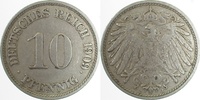     013n09J~2.5 10 Pfennig  1909J ss/vz J 013 13,00 EUR Differenzbesteuert nach §25a UstG zzgl. Versand