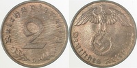  2 Pf   36240D~1.2b 2 Pfennig  1940D prfr. schöne Pat. !! J 362 16,00 EUR Differenzbesteuert nach §25a UstG zzgl. Versand