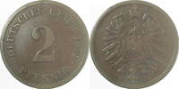  3.5 2 Pf   00274E~3.5 2 Pfennig  1874E s/ss J 002 4,00 EUR Differenzbesteuert nach §25a UstG zzgl. Versand