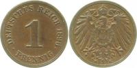 d 1 Pf 01096G~2.0b 1 Pfennig 1896G eine 2. Zahl 6 sichtbar vz!! J 010