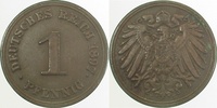 d 2.5 1 Pf 01097E~2.5 1 Pfennig 1897E ss/vz J 010