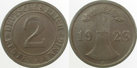 d 2.2 2 Pf 30723J~2.2 2 Pfennig 1923J fast vz!! J 307