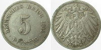 d 3.0 5 Pf 012n05G~3.0 5 Pfennig  1905G ss J 012