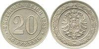 d 00688A~1.5 20Pfennig 1888A vz/st J 006