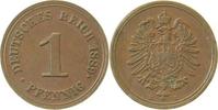  2.0 1 Pf   00189E~2.0 1 Pfennig  1889E vz J 001 20,00 EUR Differenzbesteuert nach §25a UstG zzgl. Versand