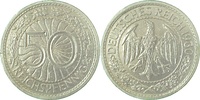 d  32430E~2.5b 50 Pfennig  1930E ss/vz mn. Rf. J 324