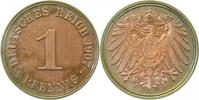  1.2 1 Pf   010n07A~1.2 1 Pfennig  1907A prfr J 010 14,00 EUR Differenzbesteuert nach §25a UstG zzgl. Versand