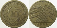 d  31725F~3.0 10 Pfennig  1925F ss J 317