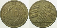 d  31730D~3.0 10 Pfennig  1930D ss J 317