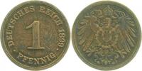 d 3.0 1 Pf 01099G~3.0 1 Pfennig 1899G ss J 010