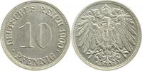 d  013n00G~1.2 10 Pfennig  1900G f. stgl !! J 013