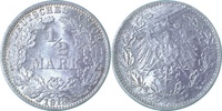     01618J~1.0d 0.5 Mark  1918J stgl. 8 nach oben doppelt !! J 016 38,00 EUR Differenzbesteuert nach §25a UstG zzgl. Versand