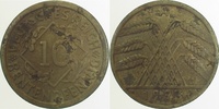 d 30923A~3.0a 10 Pfennig 1923A ss etw.fleckig J 309