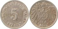 d 2.5 5 Pf 01298G~2.5 5 Pfennig 1898G ss/vz J 012