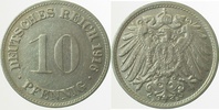 d  013n16D~2.0 10 Pfennig  1916D vz J 013