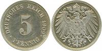  0.0 5 Pf   012n09J~0.0 5 Pfennig  1909J PP !!!! J 012 205,00 EUR Differenzbesteuert nach §25a UstG zzgl. Versand