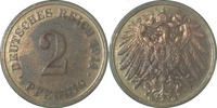 d 2.5 2 Pf 01114G~2.5 2 Pfennig  1914G ss/vz J 011