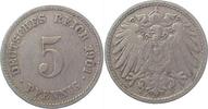  3.0 5 Pf   012n01J~3.0 5 Pfennig  1901J ss J 012 6,00 EUR Differenzbesteuert nach §25a UstG zzgl. Versand