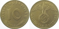 d  36437F~1.5 10 Pfennig  1937F vz/st J 364
