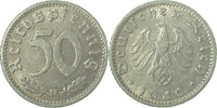     37240D~2.5 50 Pfennig  1940D ss/vz J 372 10,00 EUR Differenzbesteuert nach §25a UstG zzgl. Versand