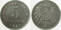 d 2.0 5 Pf 29721D~2.0 5 Pfennig 1921D vz J 297