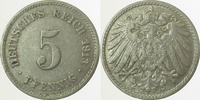  2.5 5 Pf   012n13J~2.5 5 Pfennig  1913J ss/vz J 012 24,50 EUR Differenzbesteuert nach §25a UstG zzgl. Versand