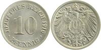     013n16D~1.1 10 Pfennig  1916D prfr/stgl. J 013 17,00 EUR Differenzbesteuert nach §25a UstG zzgl. Versand