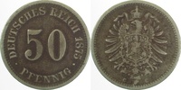 d  00775C~3.0 50 Pfennig  1875C ss J 007