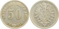d 00776A~2.5 50 Pfennig 1876A ss/vz J 007