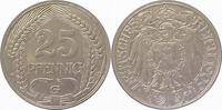     01809G~2.5 25 Pfennig  1909G ss/vz J 018 19,00 EUR Differenzbesteuert nach §25a UstG zzgl. Versand