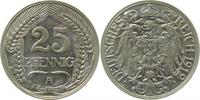 d 01812A~2.0 25 Pfennig 1912A vz J 018
