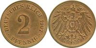 d 2.0 2 Pf 01107A~2.0 2 Pfennig 1907A vz J 011