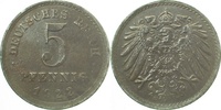 d 2.5 5 Pf 29722E~2.5 5 Pfennig  1922E ss/vz J 297