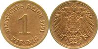 d 2.2 1 Pf 010n01G~2.2 1 Pfennig 1901G vz- J 010