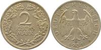 d 2 RM 32031J~2.5b 2 Reichsmark 1931J ss/vz min. Rf. J 320