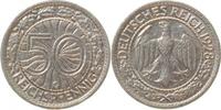 d 32428G~2.5 50 Pfennig 1928G ss/vz J 324