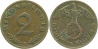 d 2.5 2 Pf 36236F~2.5 2 Pfennig  1936F ss/vz J 362