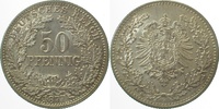 d 00877G~2.0 50 Pfennig 1877G vz Mzz.kaum sichtb J 008