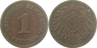 d 2.5 1 Pf 01090E~2.5 1 Pfennig 1890E ss/vz J 010
