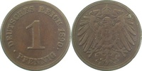 d 2.5 1 Pf 01090E~2.5 1 Pfennig  1890E ss/vz J 010