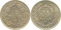     01607E~1.5a 0.5 Mark  1907E vz/stgl.Erstabschlag (EA)! !! J 016 60,00 EUR Differenzbesteuert nach §25a UstG zzgl. Versand