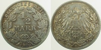     01609F~2.5 0.5 Mark  1909F ss/vz J 016 6,00 EUR Differenzbesteuert nach §25a UstG zzgl. Versand